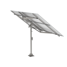 Elios Arbora P4-C – Système de montage sur poteau pour 4 panneaux (acier galvanisé, rails aluminium, garantie 5 ans) Boutique Solaire Québec