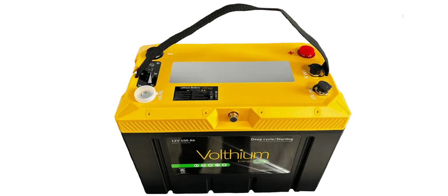 Batterie Volthium 12V 100Ah – PRO Series (LiFePO₄, Bluetooth, IP67, 10 ans) Boutique Solaire Québec