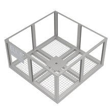 Elios Basket 4 Panel Post – Base en acier remplissable pour poteau Arbora P4 (1,5 m, 121 kg) Boutique Solaire Québec