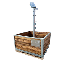 Elios Basket 4 Panel Post – Base en acier remplissable pour poteau Arbora P4 (1,5 m, 121 kg) Boutique Solaire Québec