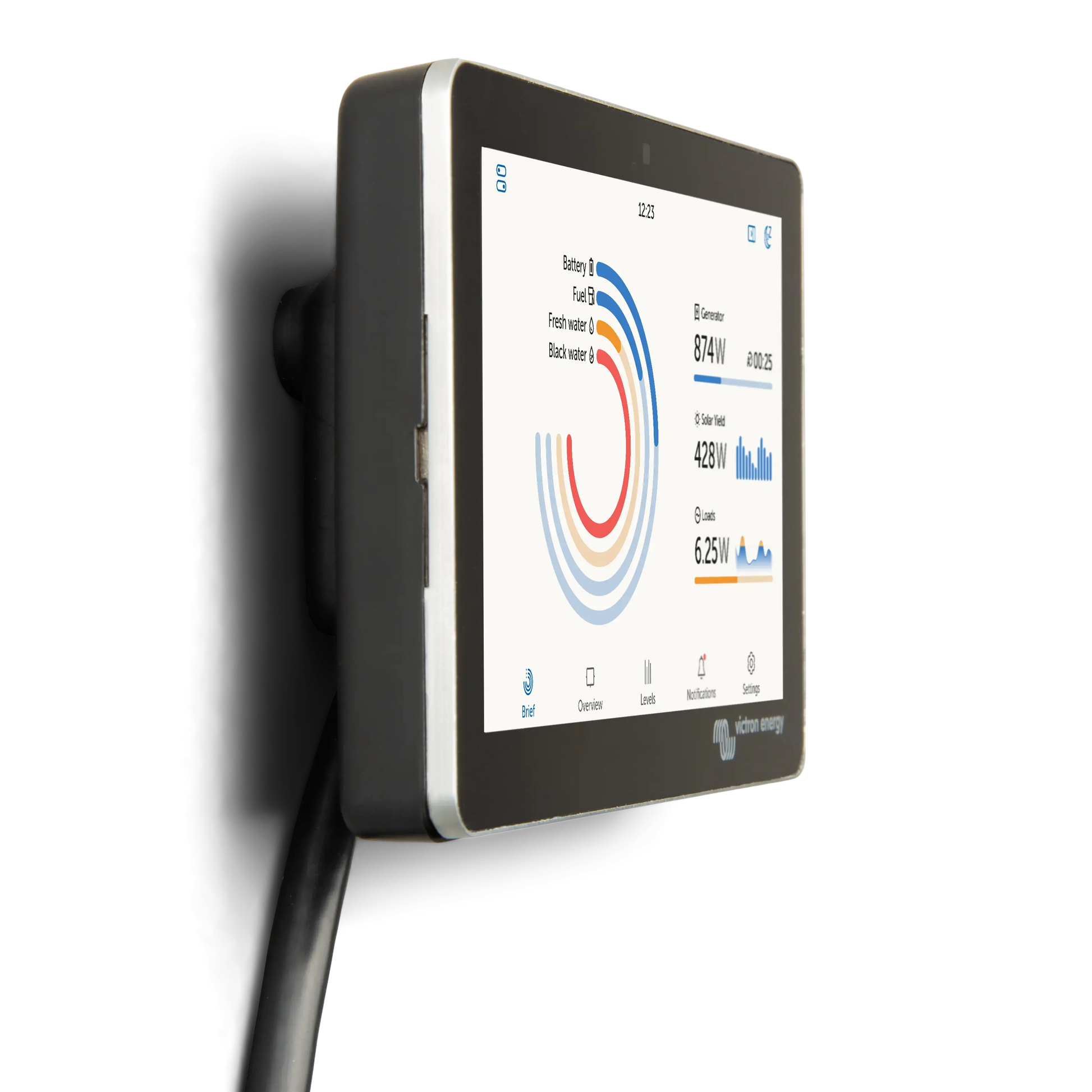 Victron GX Touch 70 | Écran tactile 7″ top-mount pour Cerbo GX – Monitoring intelligent Boutique Solaire Québec