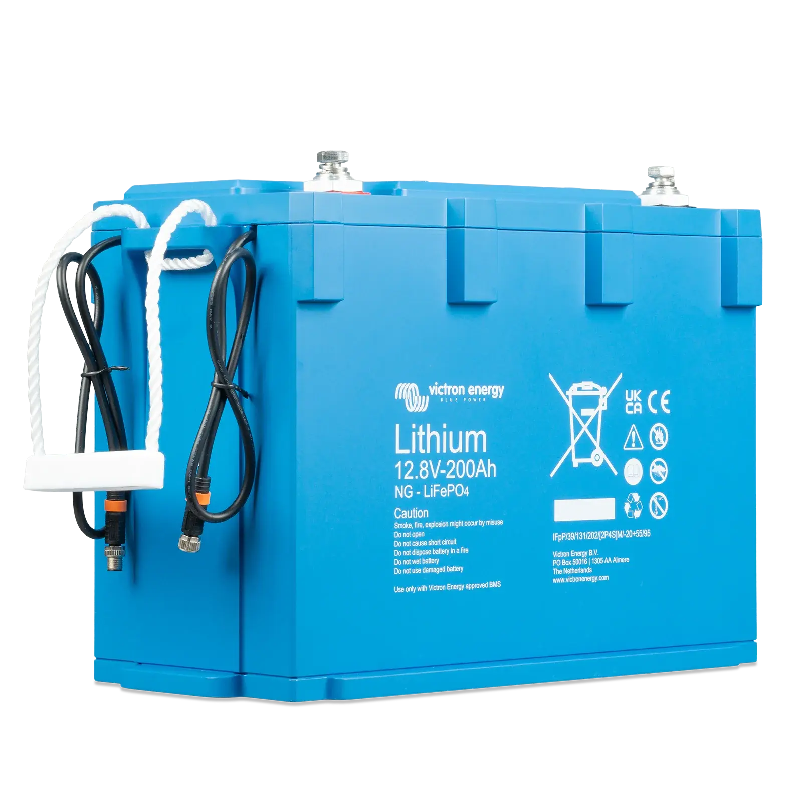 Batterie Victron Energy NG 12.8 V 200 Ah LiFePO₄ (IP65, Bluetooth, Scalable jusqu'à 385 kWh) Boutique Solaire Québec