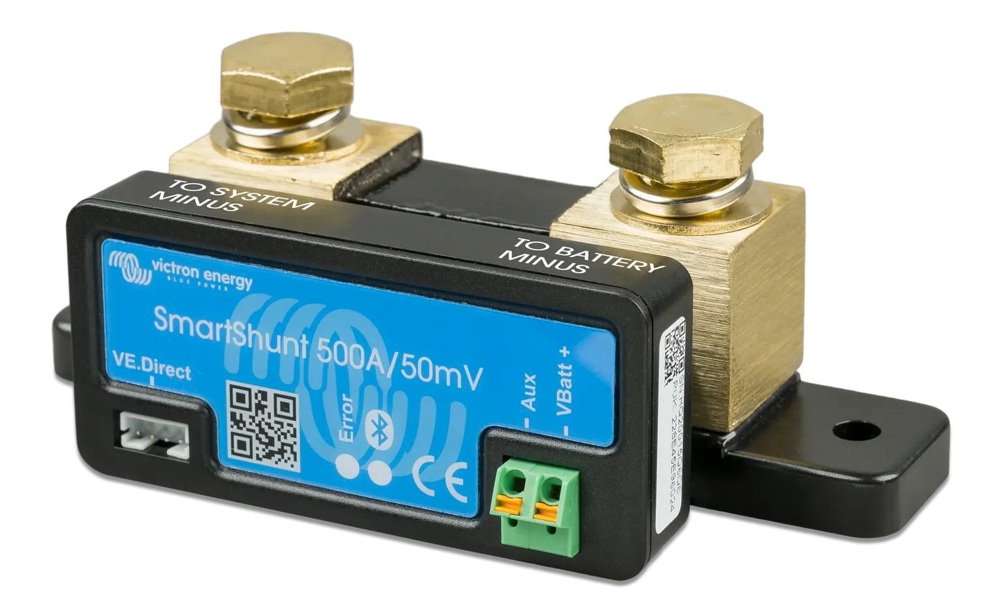 Victron SmartShunt 500 A / 50 mV | Moniteur de batterie Bluetooth précis Boutique Solaire Québec