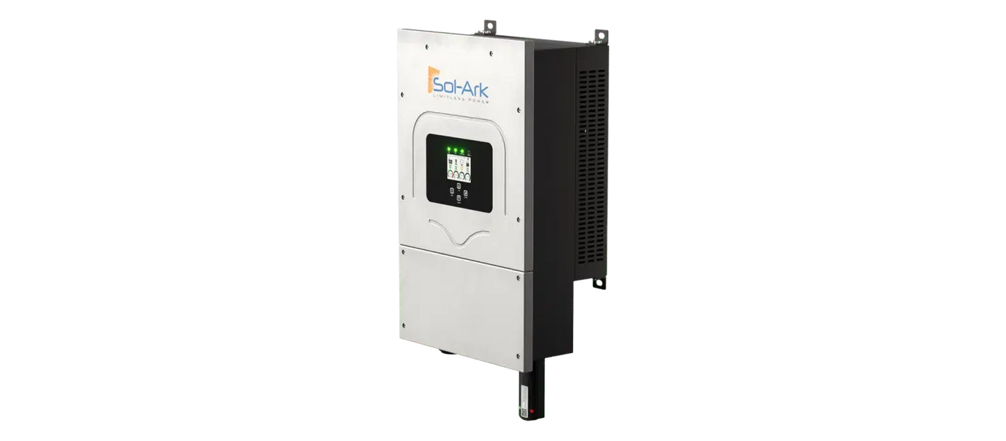 Onduleur-chargeur Hybride Sol-Ark Lite 8K-2P 120 V – 5 kW continu, Wi-Fi, Load Side Ready Boutique Solaire Québec