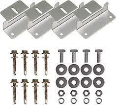 Z-Bracket Elios Solar – Support universel en aluminium, lot de 4 Boutique Solaire Québec