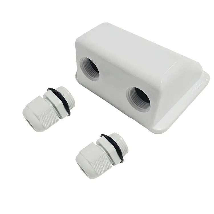 Elios Solar Cable Roof Passthru – Blanc | Passe-toit étanche et UV pour câbles solaires Boutique Solaire Québec