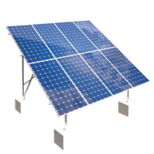 Elios Terra G8 – Système de montage au sol pour 8 panneaux 60/72 cellules (acier galvanisé, rails aluminium, garantie 5 ans) Boutique Solaire Québec