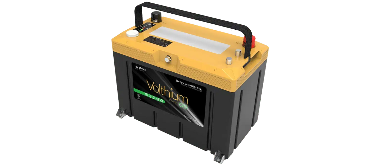 Batterie Volthium 12V 100Ah – PRO Series (LiFePO₄, Bluetooth, IP67, 10 ans) Boutique Solaire Québec