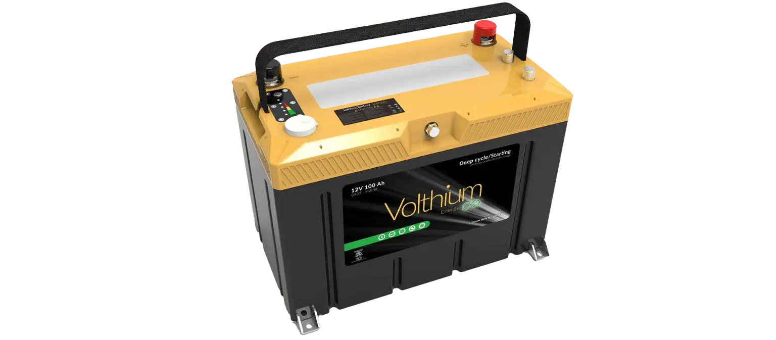 Batterie Volthium 12V 100Ah – PRO Series (LiFePO₄, Bluetooth, IP67, 10 ans) Boutique Solaire Québec