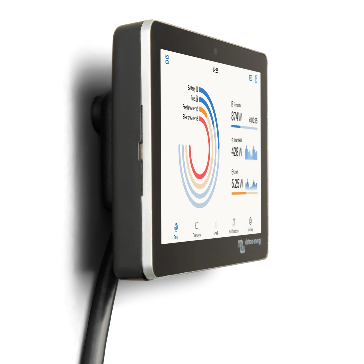 Victron GX Touch 70 | Écran tactile 7″ top-mount pour Cerbo GX – Monitoring intelligent Boutique Solaire Québec