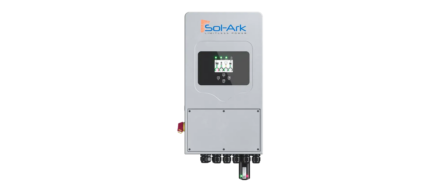 Onduleur-Chargeur Sol-Ark 5K-2P 120 V (Split-Phase) – 5 kW continu, 10 ans, Wi-Fi Boutique Solaire Québec