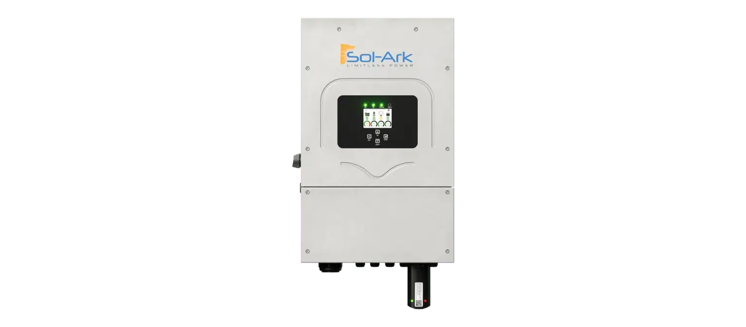 Onduleur-chargeur Hybride Sol-Ark Lite 8K-2P 120 V – 5 kW continu, Wi-Fi, Load Side Ready Boutique Solaire Québec