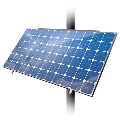 Elios Koala M1 – Support de montage pour 1 panneau 60/72 cellules sur poteau (acier galvanisé, garantie 5 ans) Elios